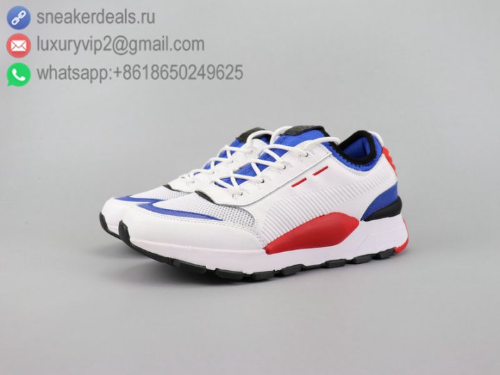 Puma RS O play Men Running Shoes White Blue Red Size 40-45